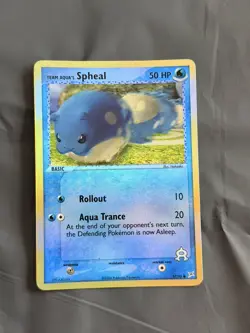 Pokemon TCG Team Aqua's Spheal 57/95 EX Team Magma Vs Team Aqua Reverse Holo - Image 1