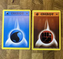 1st Edition Base Set Energy 2 Cards 1999 Pokemon 97/102 102/102 - Image 1