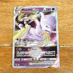 Pokemon TCG Mewtwo VSTAR Pokemon Go 031/078 Holo Ultra Rare - Image 1