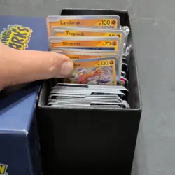 Pokemon TCG Surging Sparks Bulk Sorted By Type 261 Cards With Etb Bonus's - Image 3