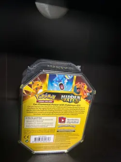 Pokemon TCG: 2019 Hidden Fates Raichu GX tin Sun&Moon - Image 4