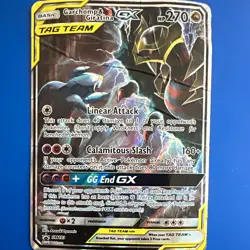 Pokemon TCG Garchomp & Giratina GX SM193 TAG TEAM GX Holo ENG 270 HP Basic - Image 1