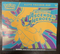 Pokemon TCG Elite Trainer Box Mega Evolution Ascended Heroes New Sealed 🔥 - Image 1