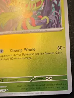 Carnivine 004/086 Reverse Holo Common Mega Evolution: Chaos Rising Pokemon TCG - Image 5