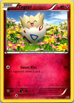 Togepi 43/108 Common Roaring Skies Pokemon Near Mint - Image 1