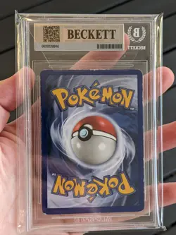 1st Edition Pokemon 1999 Base Shadowless Machamp Holo #8/102 BGS 6 EX-MT - Image 2