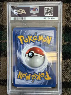 Pokemon TCG Machamp 1st Edition COSMOS Holofoil PSA 6 8/102 1999 2000 - Image 2