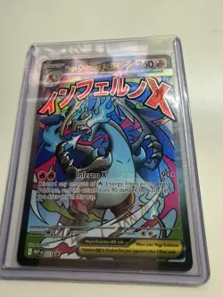 Mega Charizard X ex 023 Holo Promo ME: Mega Evolution Promo Pokemon Holo NM - Image 3