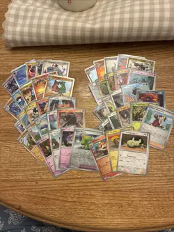 Pokemon Reverse And Holo Rare Lot Of 47 Cards - Image 1