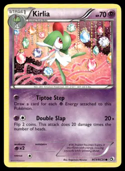 Kirlia RC9/RC25 Legendary Treasures: Radiant Collection Pokemon Holo LP - Image 1