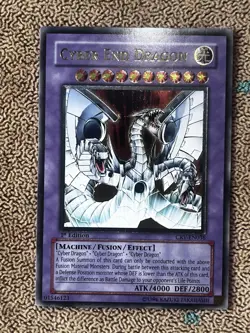Cyber End Dragon CRV-EN036 Ultimate Rare 1st Edition NM Yu-Gi-Oh! EU Print - Image 1