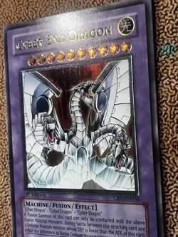 Cyber End Dragon CRV-EN036 Ultimate Rare 1st Edition NM Yu-Gi-Oh! EU Print - Image 3