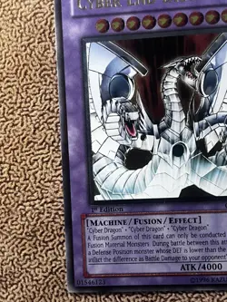 Cyber End Dragon CRV-EN036 Ultimate Rare 1st Edition NM Yu-Gi-Oh! EU Print - Image 4