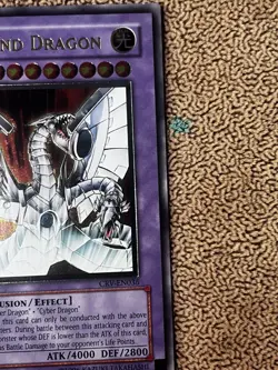 Cyber End Dragon CRV-EN036 Ultimate Rare 1st Edition NM Yu-Gi-Oh! EU Print - Image 5