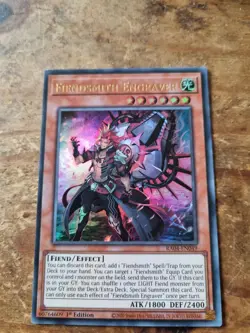 RA04-EN049 - Fiendsmith Engraver - Ultra Rare : 1st Ed - Image 1