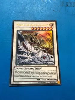 YUGIOH Ultra Rare Michael, The Arch-Lightsworn SDLI-EN036 1st Edition - Image 1
