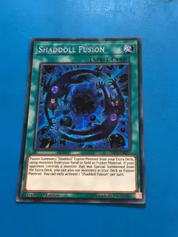 YUGIOH Secret Rare Shaddoll Fusion SHVA-EN057 1st Edition - Image 1