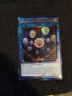 1X NM Hieratic Seal of the Heavenly Spheres - RA02-EN039 - Ultimate Rare 1st Edi - Image 1