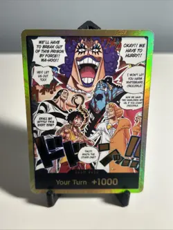 One Piece: The Time of Battle - DON!! Card - GOLD FOIL - Image 1