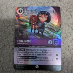 Edna Mode - Fashion Designer - 209/204 - Epic - Disney Lorcana Wilds Unknown - Image 1