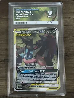 Pokemon Card Greninja & Zoroark GX 201/214 Unbroken Bonds Alternate Art -FAST🚚 - Image 3