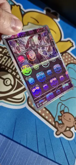 Mewtwo (Master Ball Pattern) 150/165 Sv2a: Pokemon Card 151 Holo (Japanese) - Image 1