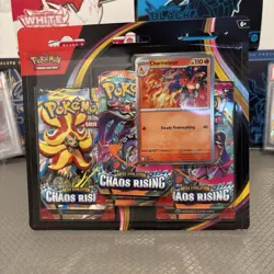 Pokemon TCG - Chaos Rising 3-Pack Blister Sealed 🔥 - Image 1