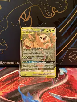 Pokemon TCG Rowlet Alolan Exeggutor GX Tag Team 1/236 Unified Minds NM - Image 1