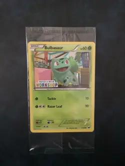 Bulbasaur 1/108 Build A Bear Promo Pokemon Card SEALED - Image 1