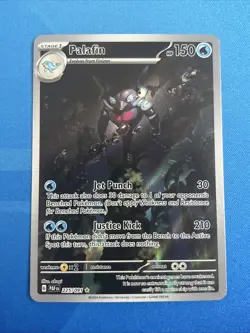 Paladin Illustration Rare Paldean Fates Pokemon TCG Card 225/091 - Image 1
