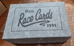 1991 MAXX Race Cards Complete 240 NASCAR Card Set and 20 Card Chromium Set - Image 1
