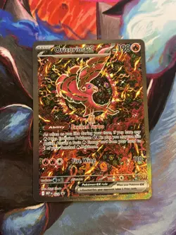 NM! Oricorio EX MEP 024 Promo Full Art Card Mega Charizard X UPC Pokemon TCG - Image 1