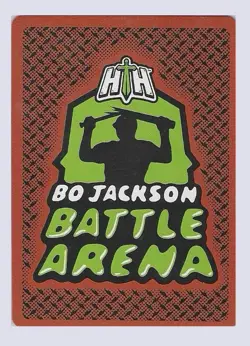 Bo Jackson Battle Arena Grin BF-189 1st Edition Ice Card Power 100 - Image 2