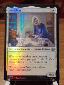 MAGIC the Gathering SPIDER-MAN carte singole FOIL - NONFoil 2025 Mint in Inglese - Image 5
