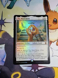 The Mind Stone 21 Mythic Marvel Super Heroes Magic: The Gathering Foil Near Mint - Image 1