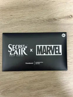 MTG Secret Lair x Marvel Deadpool Rainbow Foil Edition *SEALED* - Image 1