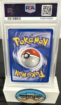 2001 Pokemon Neo Genesis Meganium-Holo French PSA 7 POP 5 - Image 2