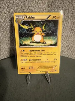 The Pokemon Company Raichu Regular Rare 49/162 XY Breakthrough 2015 90 HP EN - Image 1