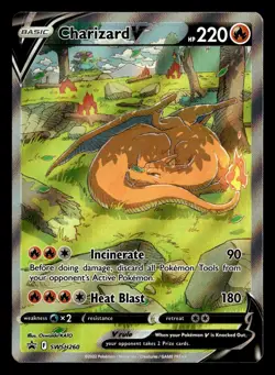 Charizard V SWSH260 Ultra Rare Sword & Shield Promo Pokemon Card - Image 2