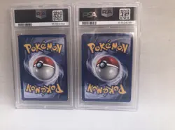 2 PSA 9 Pokemon Base Set 2 Rares Snorlax 30/130 & Imposter Professor Oak 102/130 - Image 4