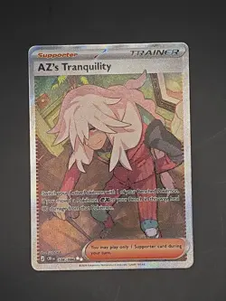 Pokemon AZ's Tranquility Chaos Rising 106/086 Full Art Rare Holo EN - Image 1