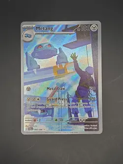 Metang 2026 Pokemon Mega Evolution Chaos Rising #094/086 Illustration Rare - Image 1