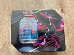 Pokemon Crown Zenith Galarian Moltres Large 5 Pack Tin - New & Sealed - Image 1