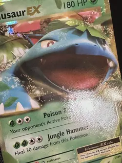 Venusaur EX 1/108 Pokemon Evolutions Ultra Rare Holo 2016 MP - Image 4