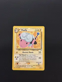 Flaaffy 28/64 | Neo Revelation 28/64 | Non Holo Pokemon Card LP - Image 1