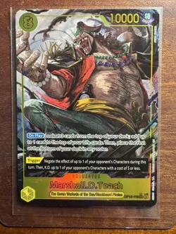 OP16-119 Marshall.D.Teach SEC Alt Art The Time To Battle One Piece TCG English - Image 1