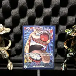 Buggy Alt Art OP09-042 L Emperors in the New World ONE PIECE Card Japanese NM - Image 1