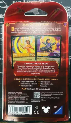 Disney Lorcana: Reign of Jafar Starter Decks X5 (Amber & Amethyst) - New - Image 2