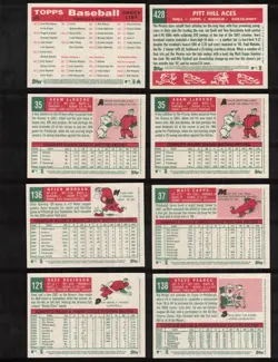 2008 Topps Heritage Pittsburgh Pirates 1-720 Master Team Set SPs Black Backs! - Image 2