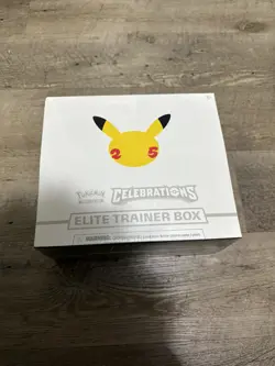 Pokemon TCG Celebrations Elite Trainer Box ETB 25th Anniversary New Sealed 820650809439 - Image 1